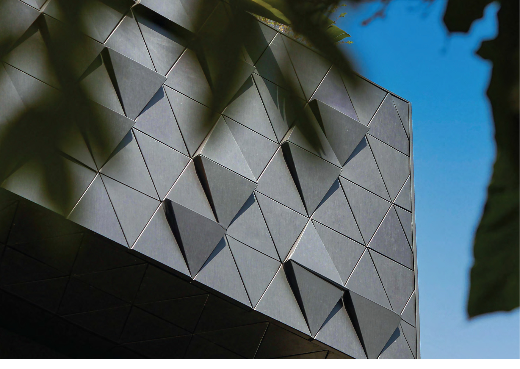 Aluminium Faceted Panels
