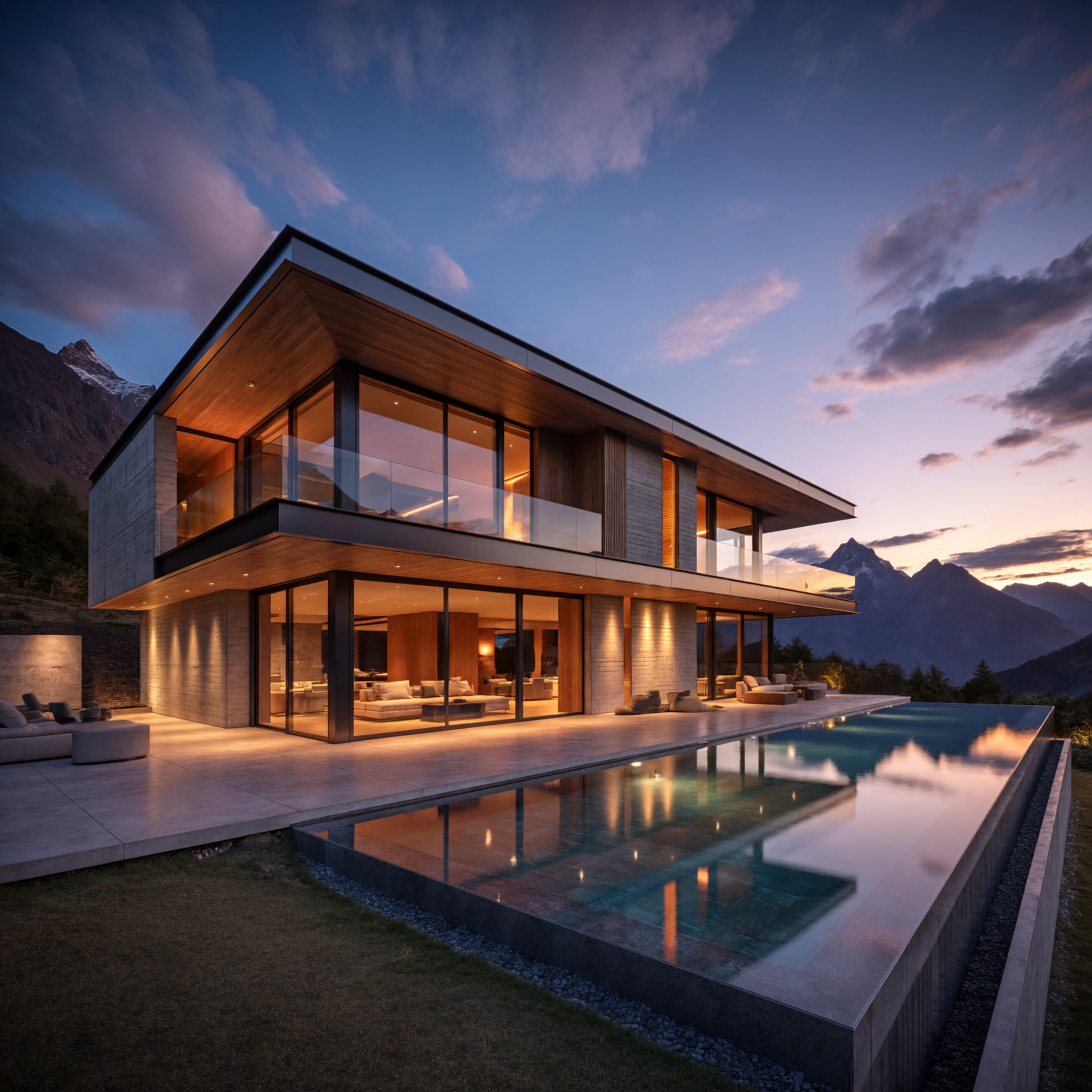 EarthNest MetalTech luxury holiday home