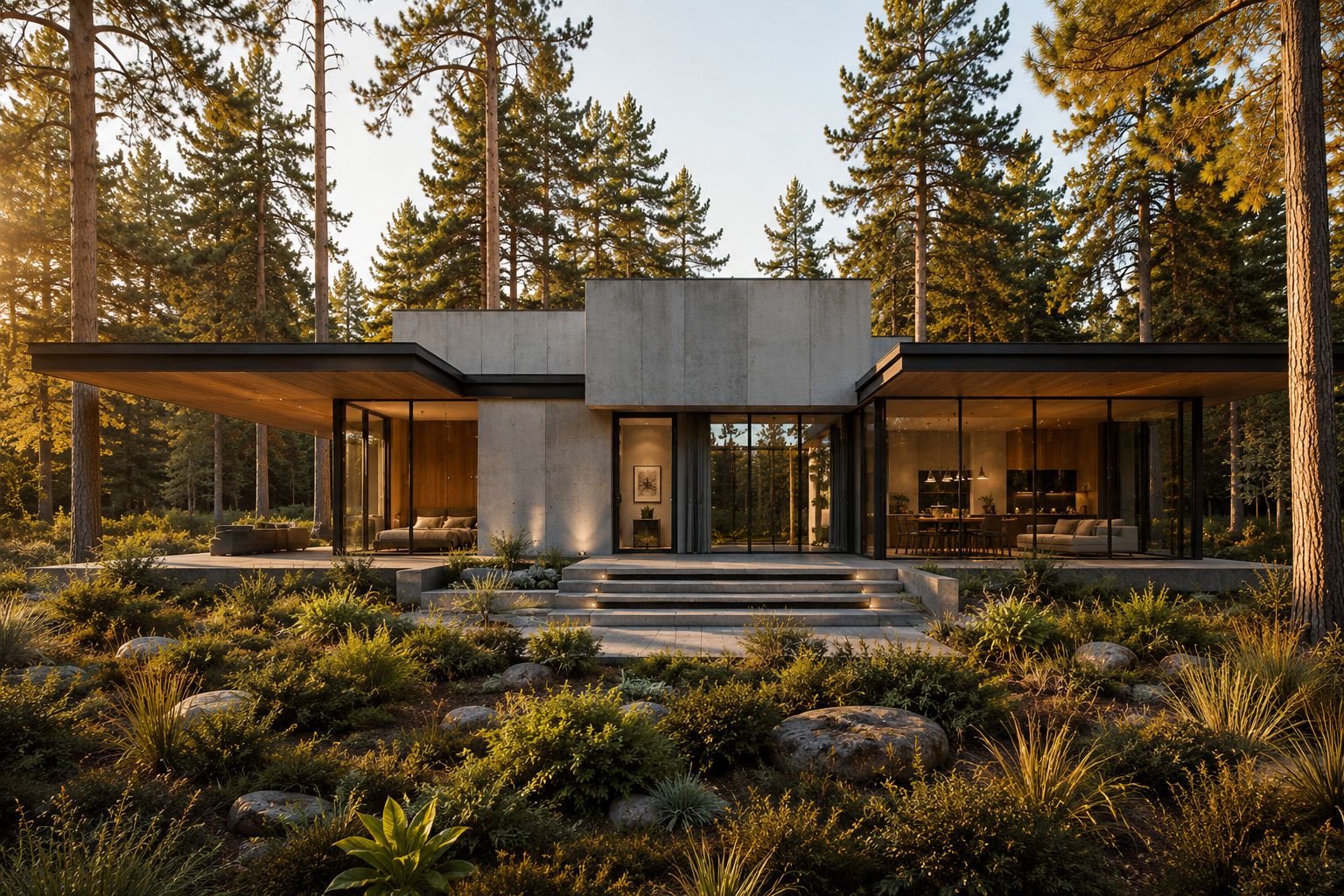 EarthNest luxury holiday home facade