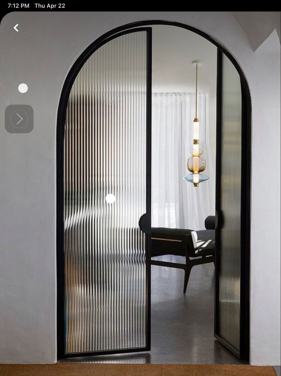 Metal Custom arch Doors