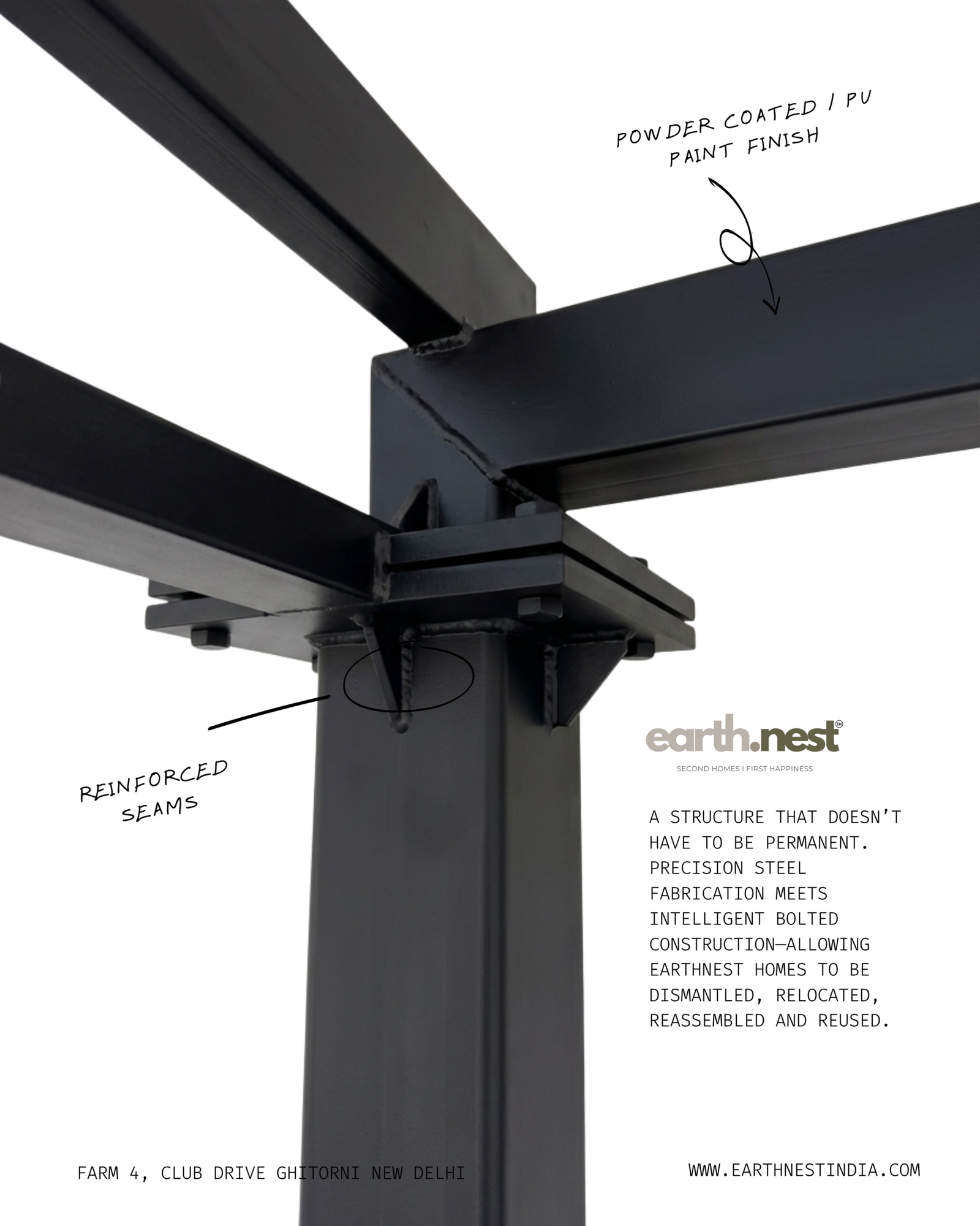 EarthNest Bolt System modular structure